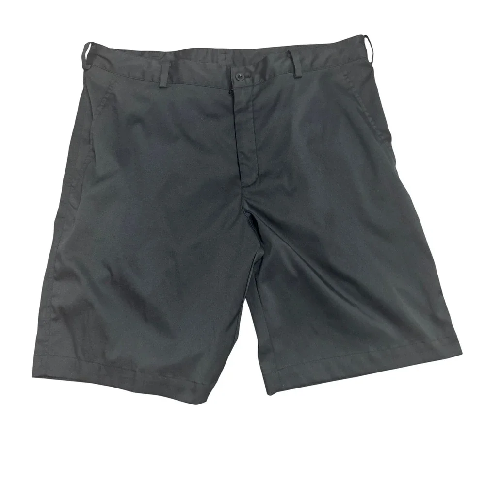 Nike Golf Dri FIT‎ Shorts Mens 36 Black Golf Activewear Athletic Shorts